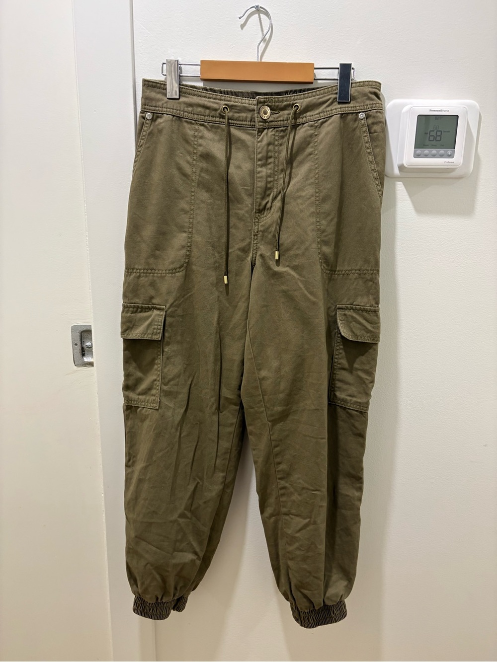SALE 🌟 RIVER ISLAND | Olive Green Cargo Joggers